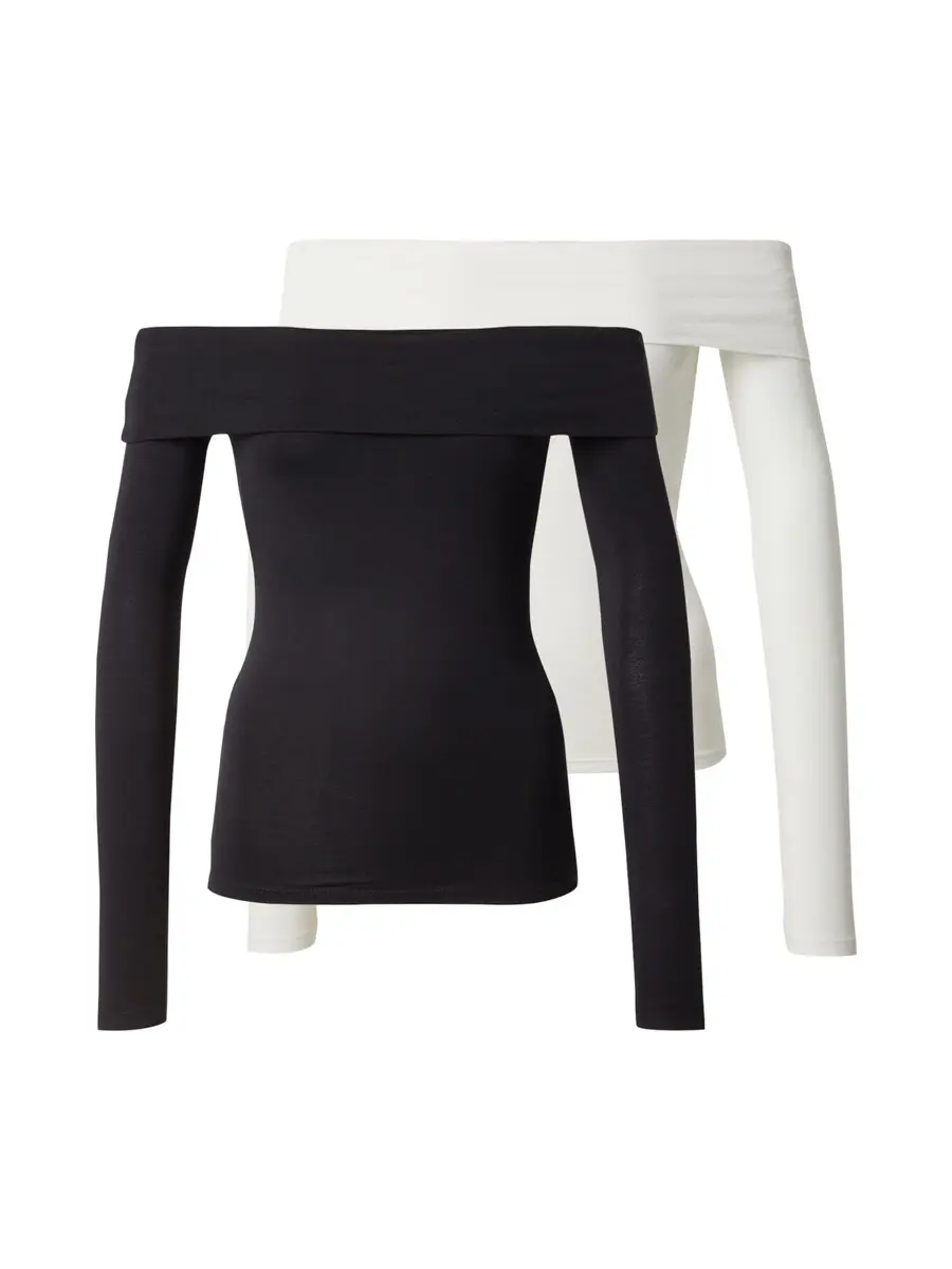 Рубашка ABOUT YOU Lieselotte, черный/белый
Рубашка ABOUT YOU Lieselotte, черный/белый