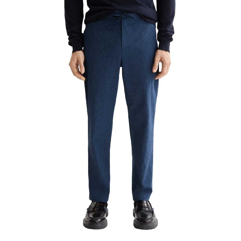 Брюки Scotch & Soda Finch Seersucker Tapered Fit Jogger, синий
Брюки Scotch & Soda Finch Seersucker Tapered Fit Jogger, синий