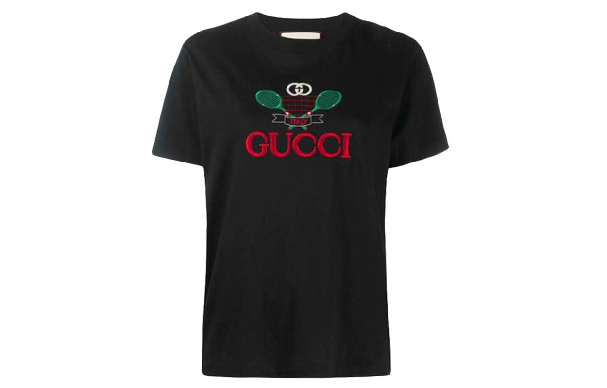 Футболка женская Gucci с принтом, черный
Футболка женская Gucci с принтом, черный