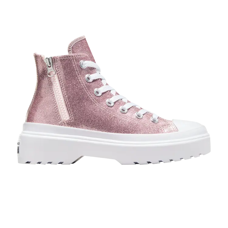 Кроссовки Chuck Taylor All Star Lugged Lift Platform High GS, цвет Glitter - Blush Hush
Кроссовки Chuck Taylor All Star Lugged Lift Platform High GS, цвет Glitter - Blush Hush