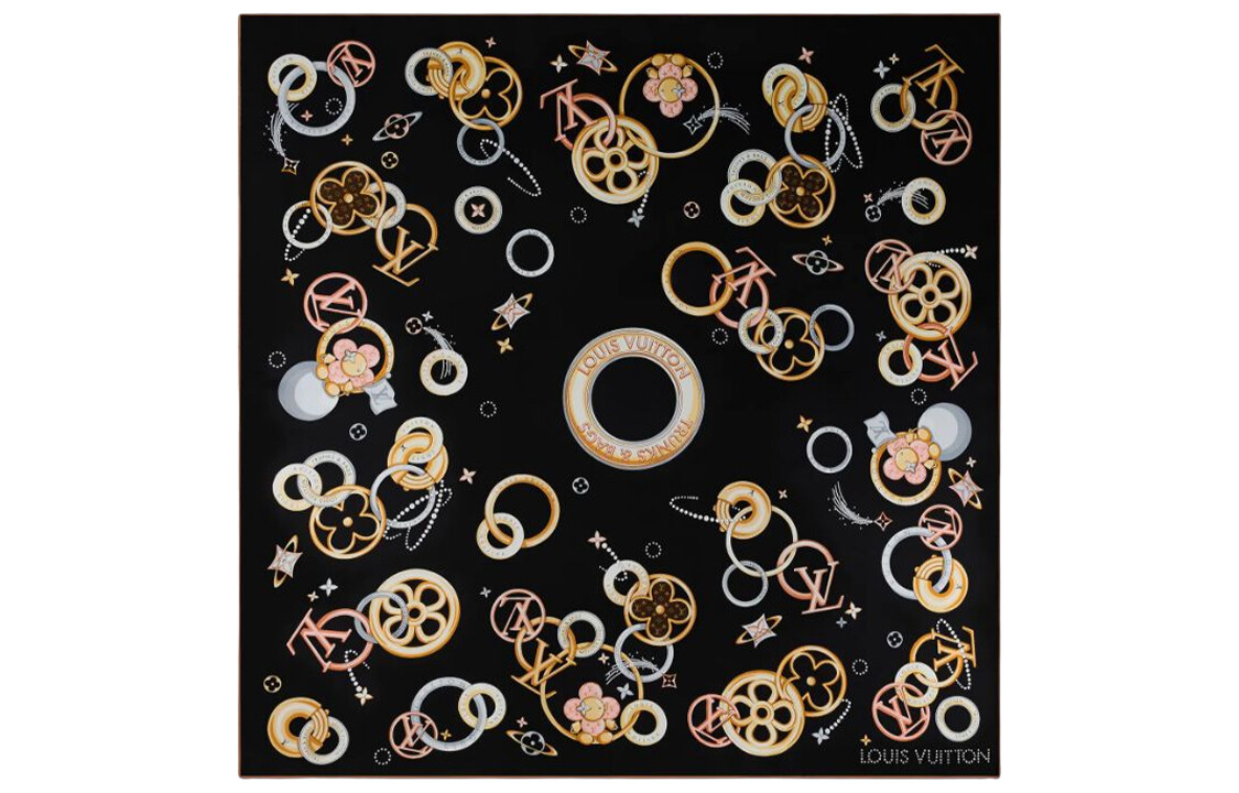 Шарф женский Louis Vuitton с рисунком, черный
Шарф женский Louis Vuitton с рисунком, черный