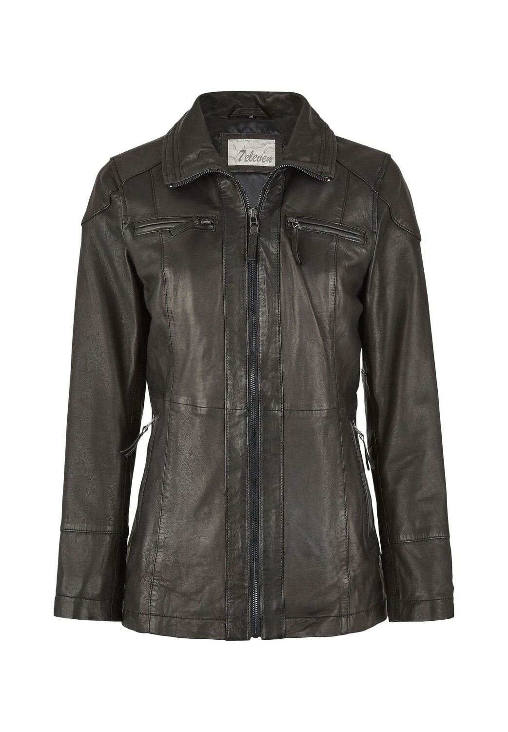 Кожаная куртка Оливия 7eleven, черный
Кожаная куртка Оливия 7eleven, черный