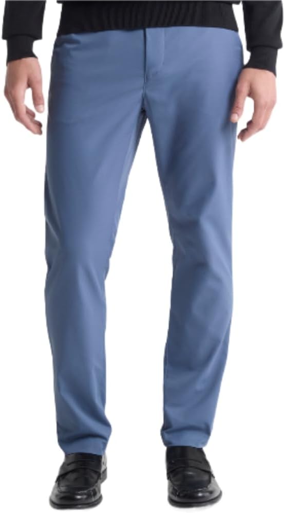 Мужские облегающие брюки-чинос Calvin Klein из ткани и эластичного плетения, Vintage Indigo
Мужские облегающие брюки-чинос Calvin Klein из ткани и эластичного плетения, Vintage Indigo