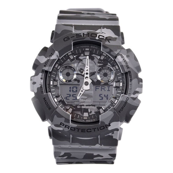 Часы CASIO G-Shock Analog-Digital 'Black Grey', цвет camouflage
Часы CASIO G-Shock Analog-Digital 'Black Grey', цвет camouflage