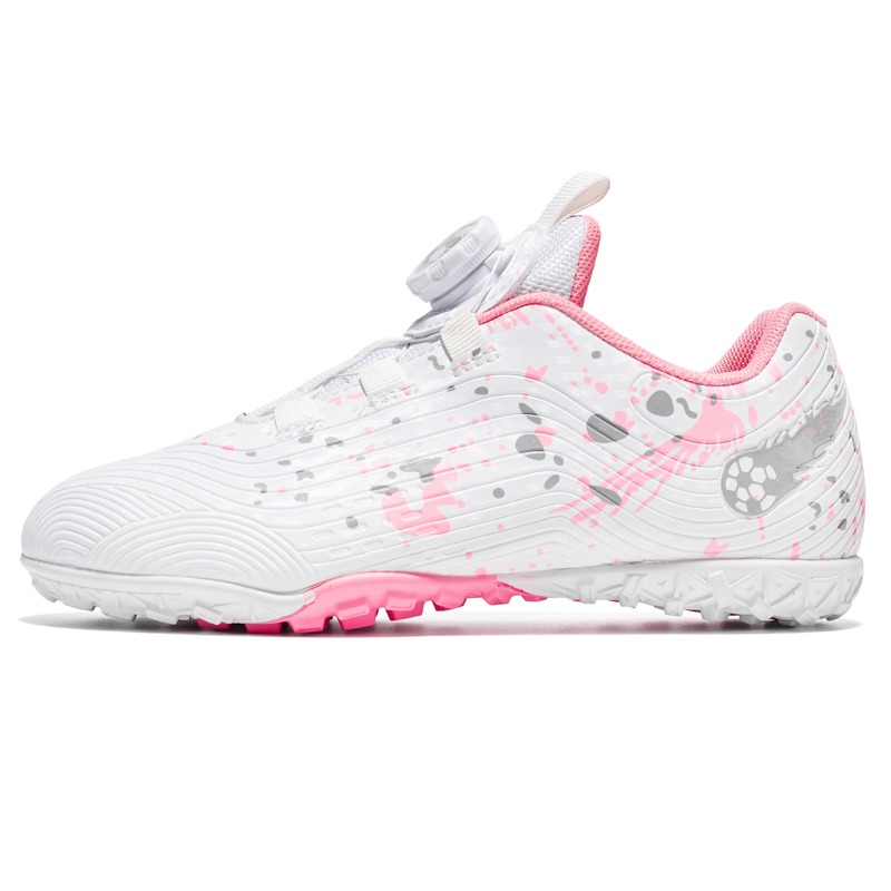 Противоскользящие амортизирующие легкие низкие детские футбольные бутсы для детей SAINT WATERS, белый/розовый
Противоскользящие амортизирующие легкие низкие детские футбольные бутсы для детей SAINT WATERS, белый/розовый