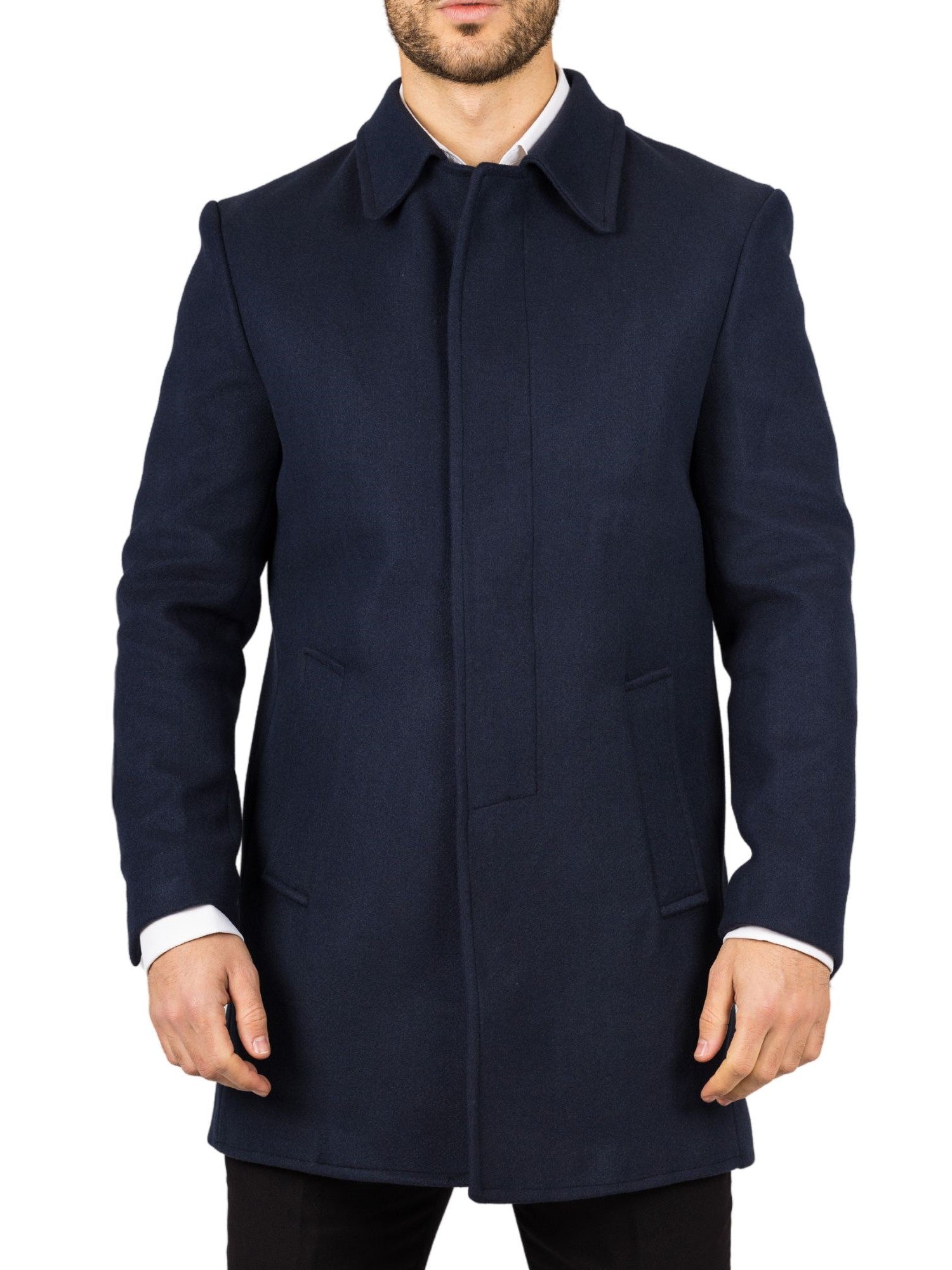 Пальто из смеси шерсти с классическим воротником, классическое пальто-тренч, зимняя куртка TruClothing, темно-синий
Пальто из смеси шерсти с классическим воротником, классическое пальто-тренч, зимняя куртка TruClothing, темно-синий