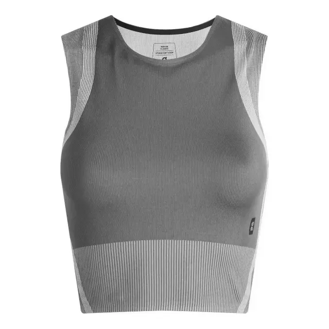 Топ (WMNS) On Running Studio Knit Crop Top 'Rock Glacier'
Топ (WMNS) On Running Studio Knit Crop Top 'Rock Glacier'