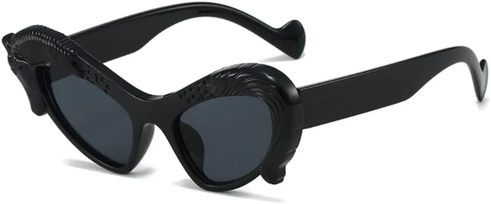 Последние модные солнцезащитные очки «кошачий глаз» для женщин, роскошные декоративные солнцезащитные очки для вечеринок, забавные очки TYUVIVO, Black Gray
Последние модные солнцезащитные очки «кошачий глаз» для женщин, роскошные декоративные солнцезащитные очки для вечеринок, забавные очки TYUVIVO, Black Gray