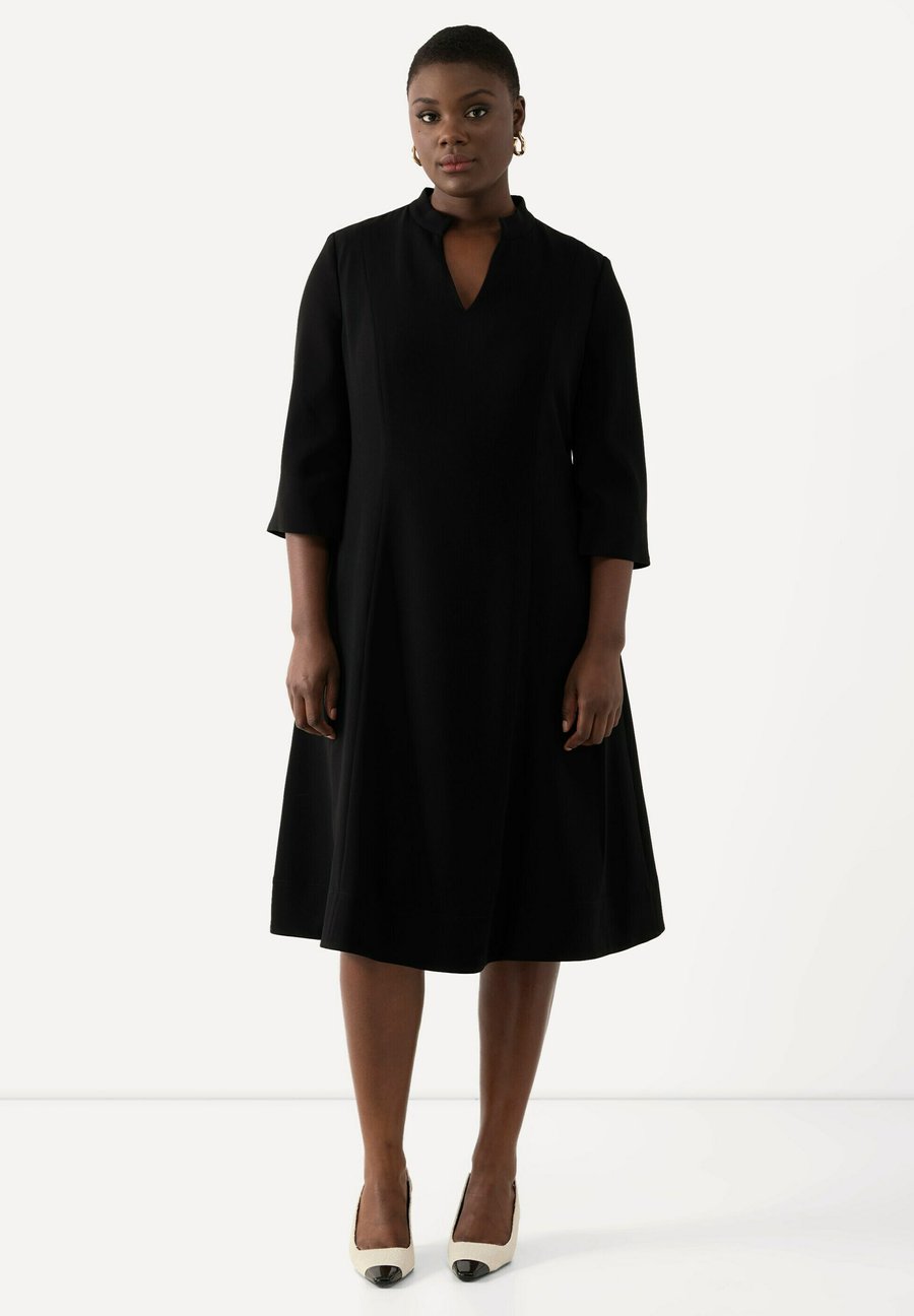 Платье Ulla Popken STEHKRAGEN 3/4-ARM TASCHEN, Black
Платье Ulla Popken STEHKRAGEN 3/4-ARM TASCHEN, Black