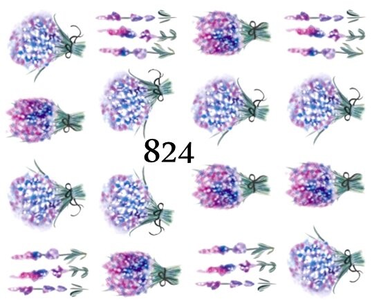 Водные наклейки для ногтей - №824, Raisin
Водные наклейки для ногтей - №824, Raisin