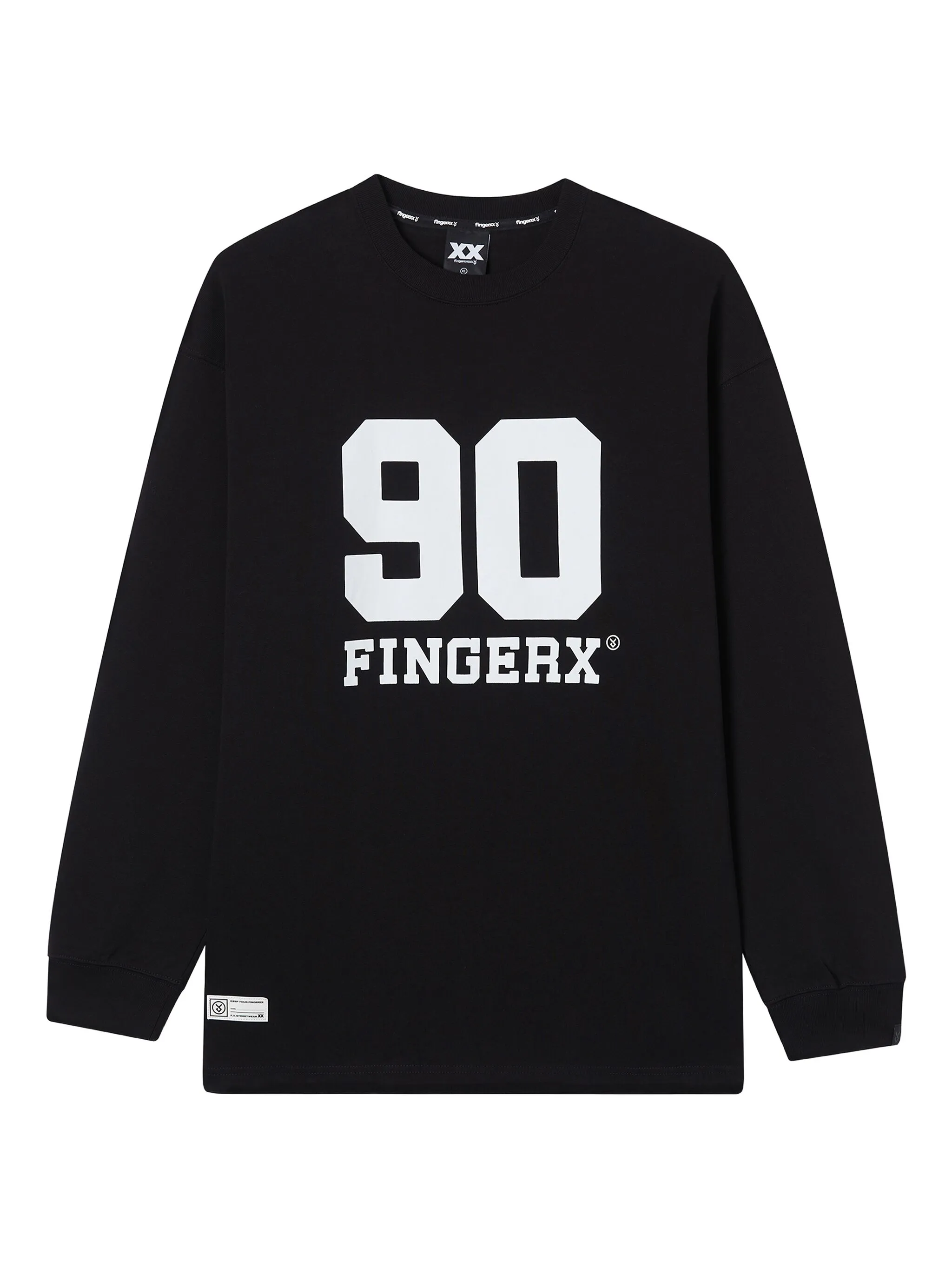 Футболка 90 Number с длинными рукавами Fingercroxx, черный
Футболка 90 Number с длинными рукавами Fingercroxx, черный