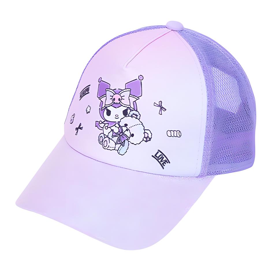 Sanrio Детская бейсболка из полиэстера, Kuromi-Purple
Sanrio Детская бейсболка из полиэстера, Kuromi-Purple