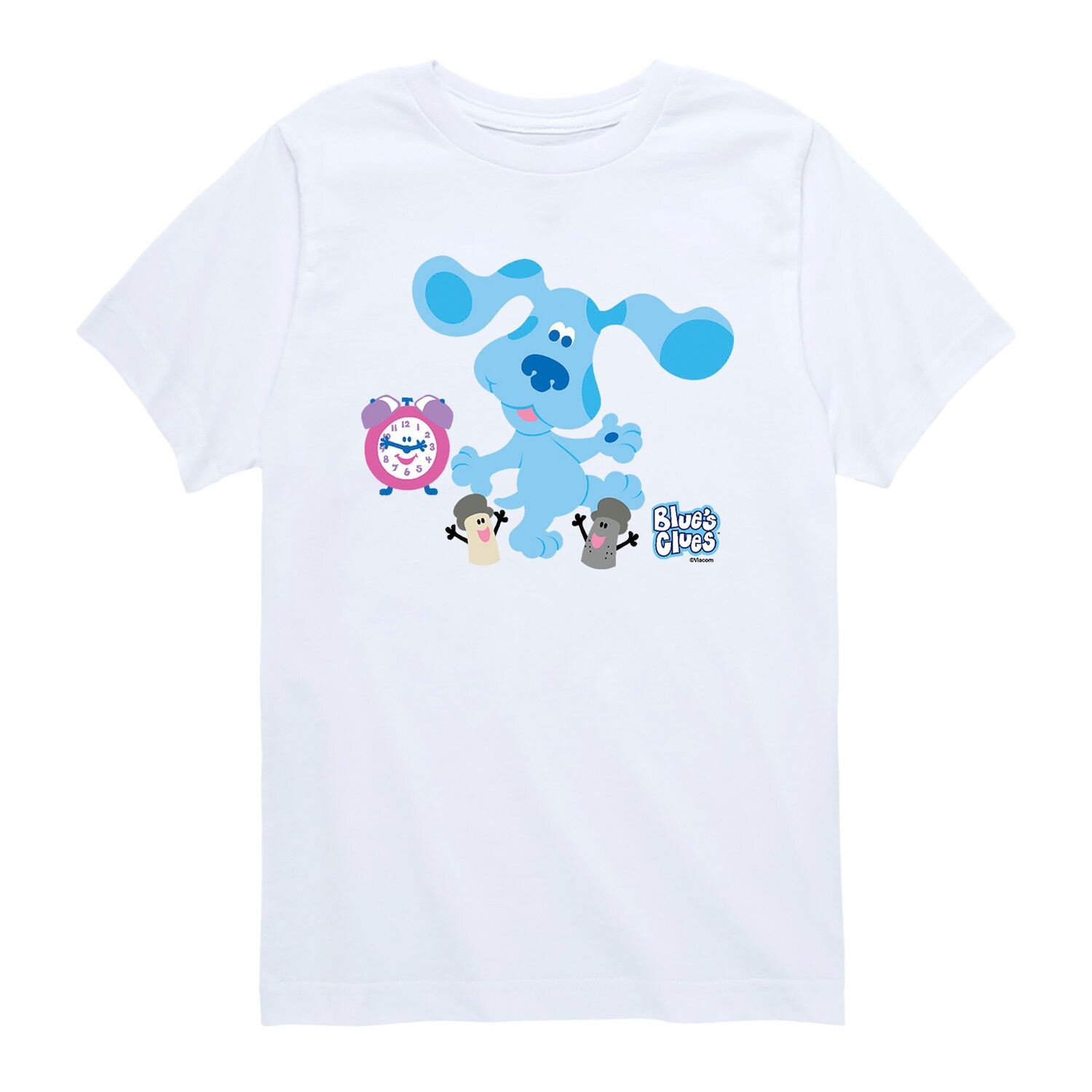 Футболка с рисунком группы персонажей Blues Clues для мальчиков 8–20 лет Licensed Character 
Футболка с рисунком группы персонажей Blues Clues для мальчиков 8–20 лет Licensed Character