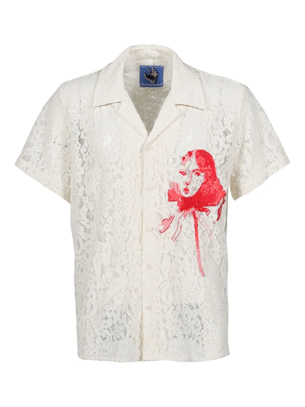 Рубашка с графичным принтом KidSuper, нейтральный
Рубашка с графичным принтом KidSuper, нейтральный