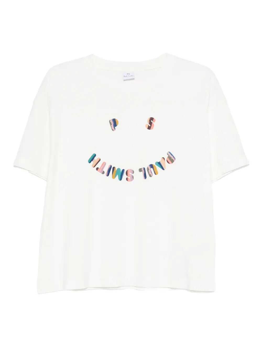 Футболка с принтом PS Paul Smith, белый 
Футболка с принтом PS Paul Smith, белый