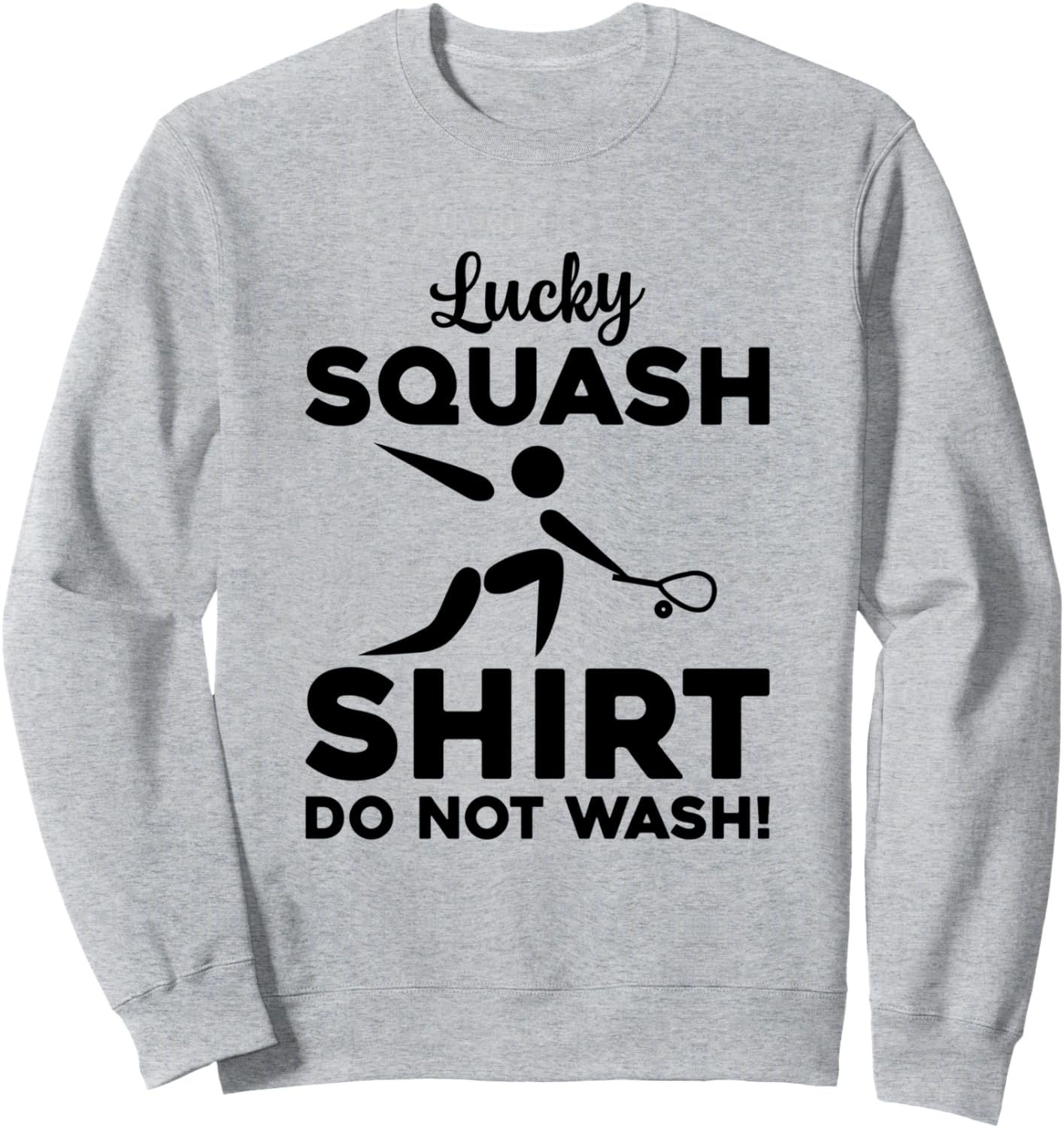 Толстовка Lucky Squash, не стирать - забавная толстовка с цитатами о сквоше Funny Squash Quotes Squash Player, серый
Толстовка Lucky Squash, не стирать - забавная толстовка с цитатами о сквоше Funny Squash Quotes Squash Player, серый