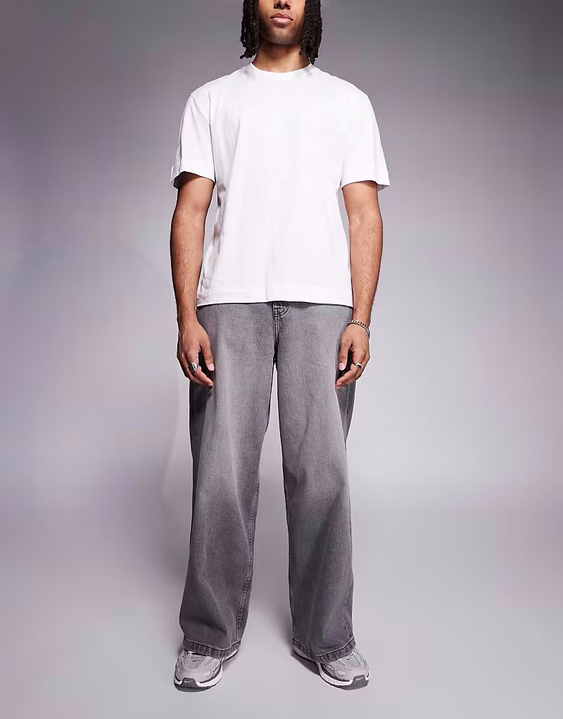 Супер мешковатые джинсы ASOS DESIGN серого цвета
Супер мешковатые джинсы ASOS DESIGN серого цвета