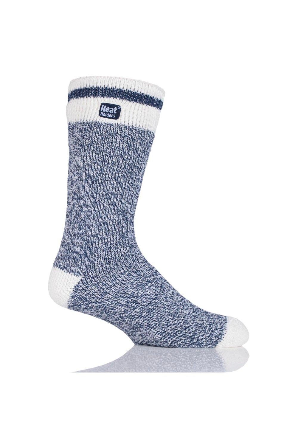 1 пара однотонных термоносков с рисунком 2.3 TOG SOCKSHOP Heat Holders, синий 
1 пара однотонных термоносков с рисунком 2.3 TOG SOCKSHOP Heat Holders, синий