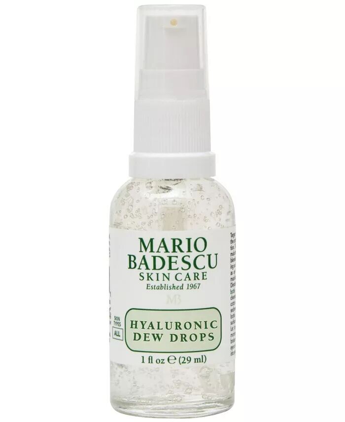 Гиалуроновая сыворотка Dew Drops, 1 унция Mario Badescu
Гиалуроновая сыворотка Dew Drops, 1 унция Mario Badescu