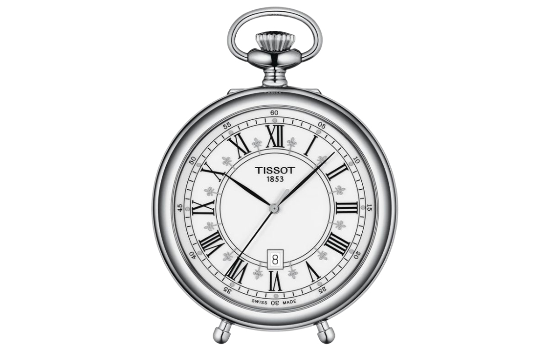 TISSOT Кварцевый механизм латунный корпус карманные часы 49,6 мм унисекс white T866.410.99.013.00
TISSOT Кварцевый механизм латунный корпус карманные часы 49,6 мм унисекс white T866.410.99.013.00