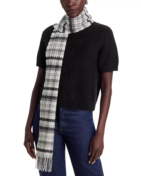Твидовый клетчатый шарф - эксклюзив C By Bloomingdale'S Cashmere, серый
Твидовый клетчатый шарф - эксклюзив C By Bloomingdale'S Cashmere, серый