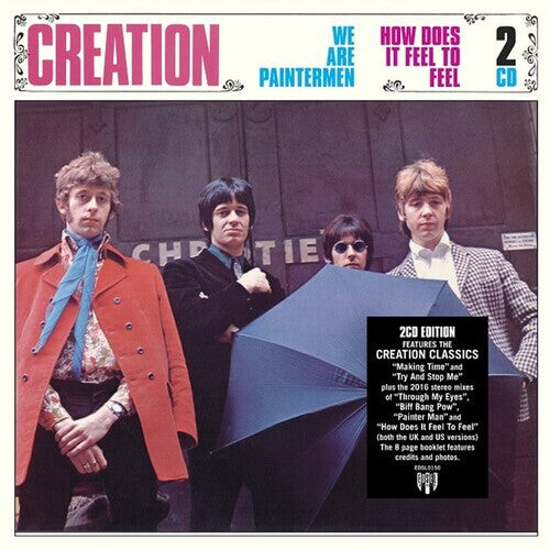 CD диск Creation: We Are Paintermen / How Does It Feel To Feel - Deluxe Gatefold 2CD Set
CD диск Creation: We Are Paintermen / How Does It Feel To Feel - Deluxe Gatefold 2CD Set