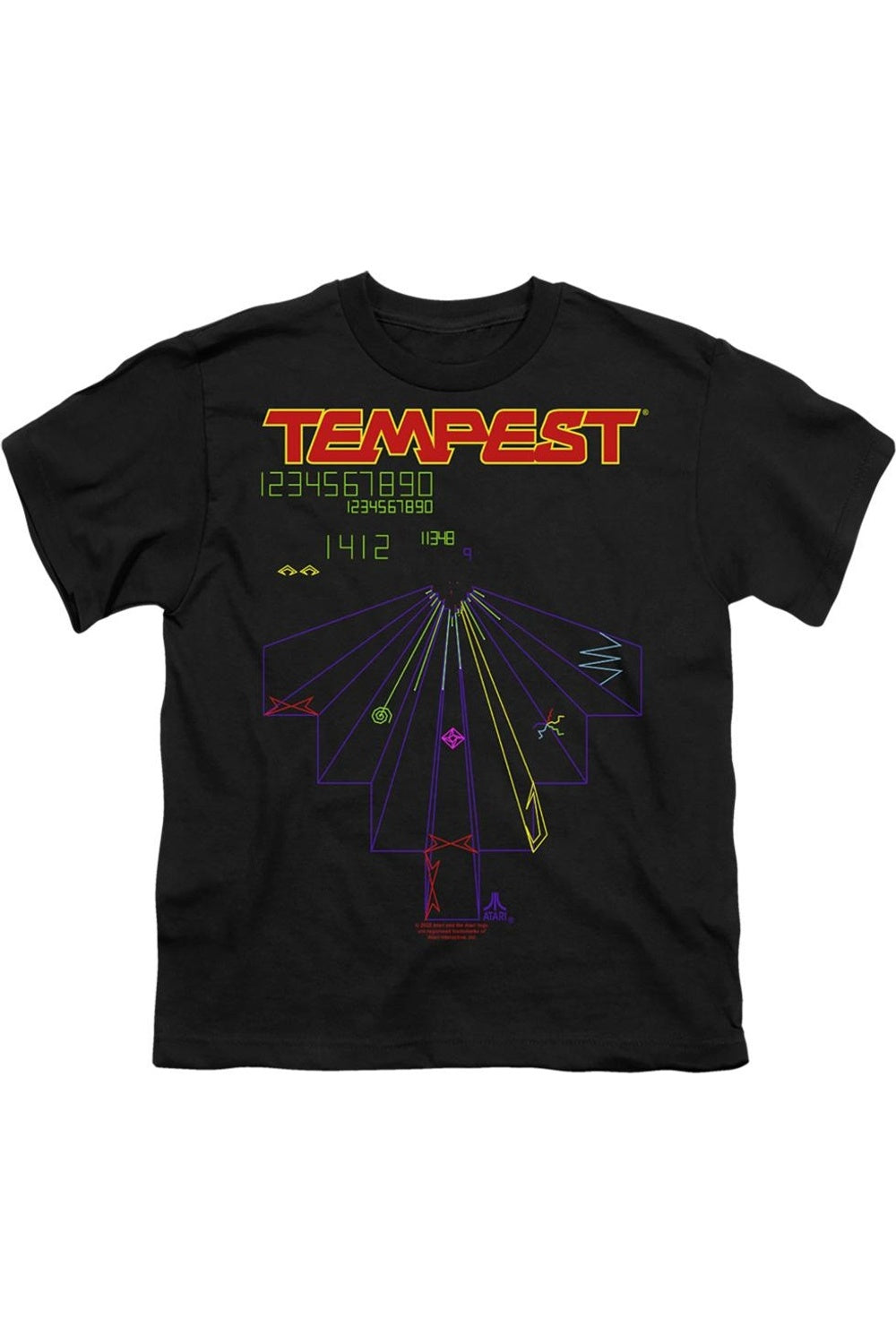 Футболка Atari Tempest с коротким рукавом для детей Gildan, черный
Футболка Atari Tempest с коротким рукавом для детей Gildan, черный