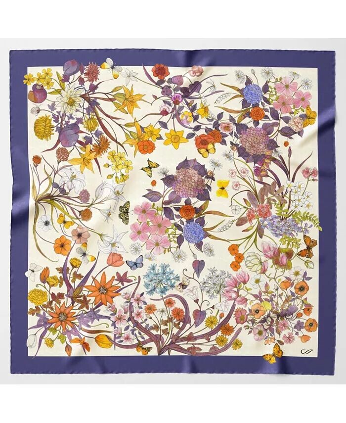 Flora - шелковый платок ручной работы для женщин Elizabetta, фиолетовый
Flora - шелковый платок ручной работы для женщин Elizabetta, фиолетовый