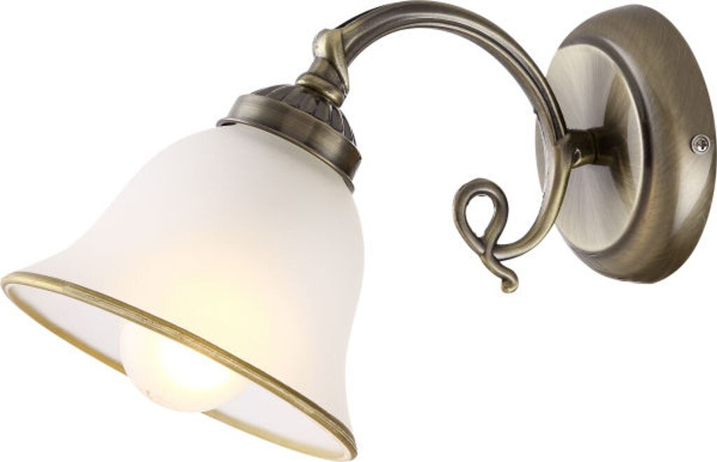 Настенный светильник Globo Odin состаренная латунь, 1xE27; 60208W Globo Lighting, золото
Настенный светильник Globo Odin состаренная латунь, 1xE27; 60208W Globo Lighting, золото