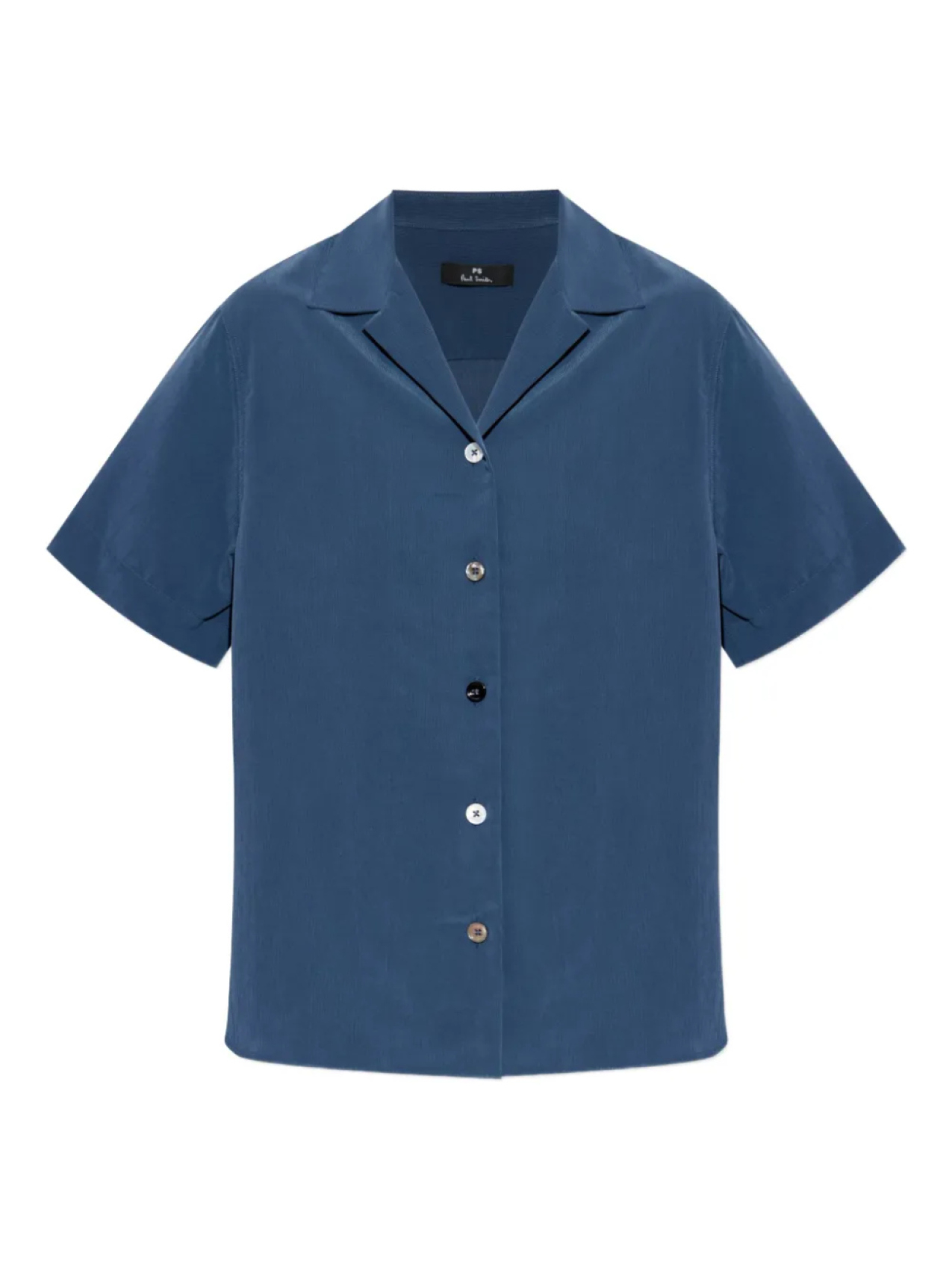 Рубашка с коротким рукавом и застежкой на пуговицы PS Paul Smith, синий
Рубашка с коротким рукавом и застежкой на пуговицы PS Paul Smith, синий