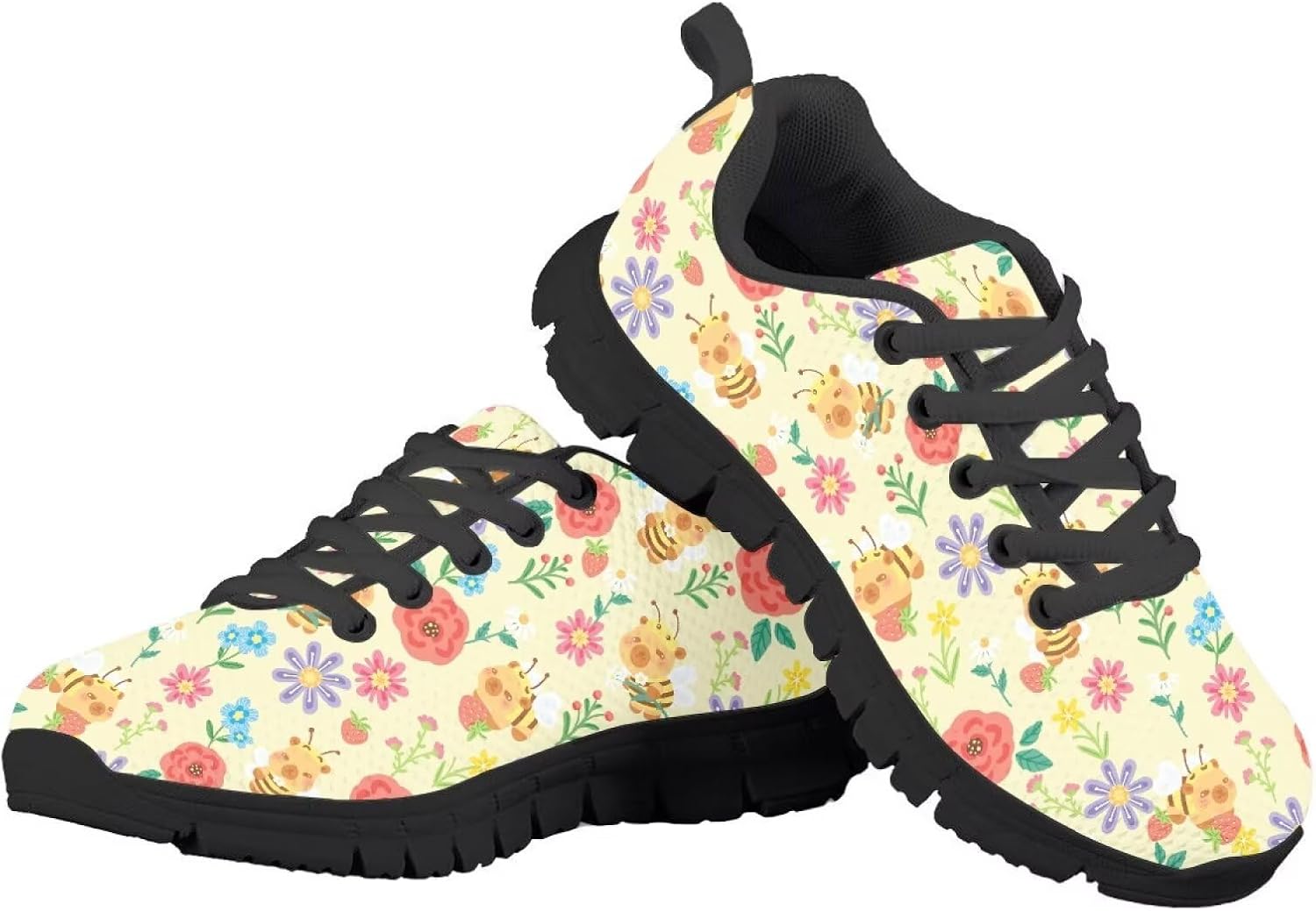 Детские кроссовки с мультяшным рисунком, нескользящие, для мальчиков и девочек, дышащие, сетчатые, модные спортивные кроссовки для малышей, размеры 11-13/детей постарше, размеры 1-5 Quxjehoe, Bee Capybara
Детские кроссовки с мультяшным рисунком, нескользящие, для мальчиков и девочек, дышащие, сетчатые, модные спортивные кроссовки для малышей, размеры 11-13/детей постарше, размеры 1-5 Quxjehoe, Bee Capybara