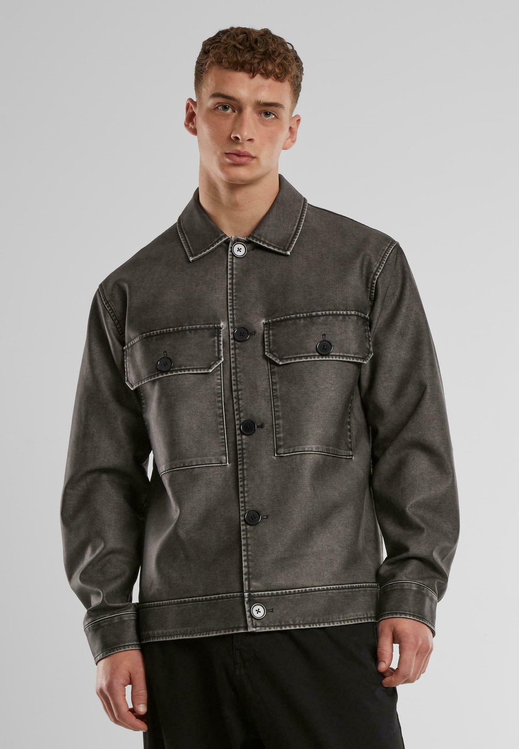 Летняя куртка Urban Classics, черный
Летняя куртка Urban Classics, черный