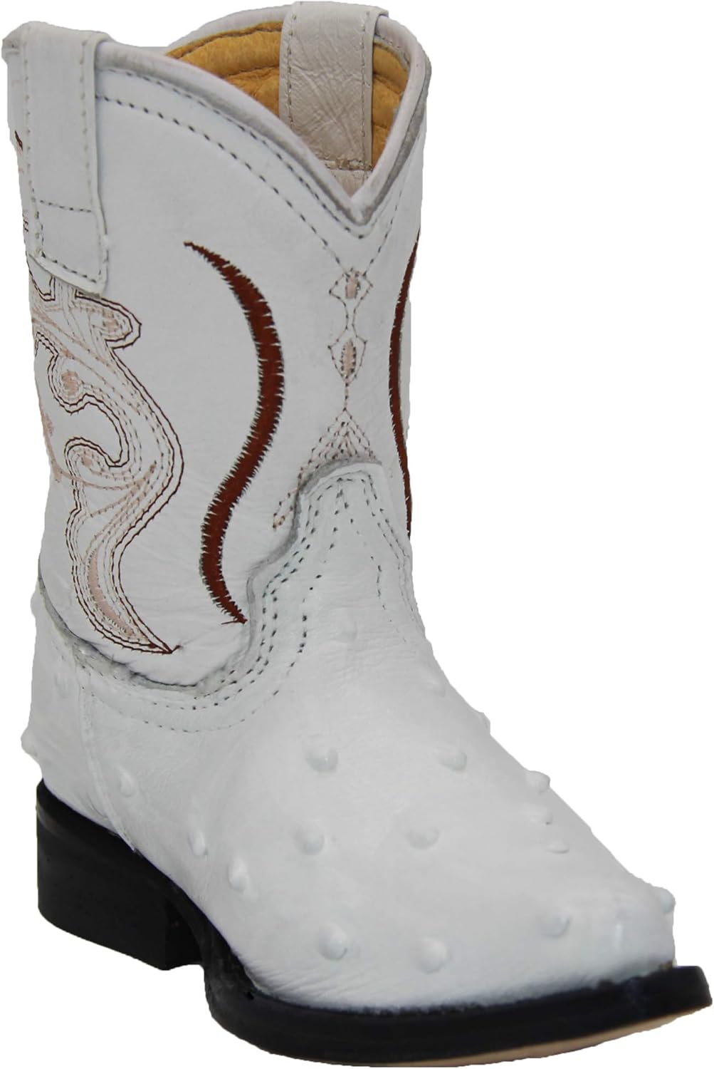 Детские вестерн-ботинки с принтом страуса для малышей с острым носком The Western Shops, белый
Детские вестерн-ботинки с принтом страуса для малышей с острым носком The Western Shops, белый