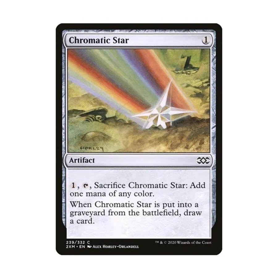 CCG Хроматическая звезда (C) (Фольга), MTG - Double Masters
CCG Хроматическая звезда (C) (Фольга), MTG - Double Masters