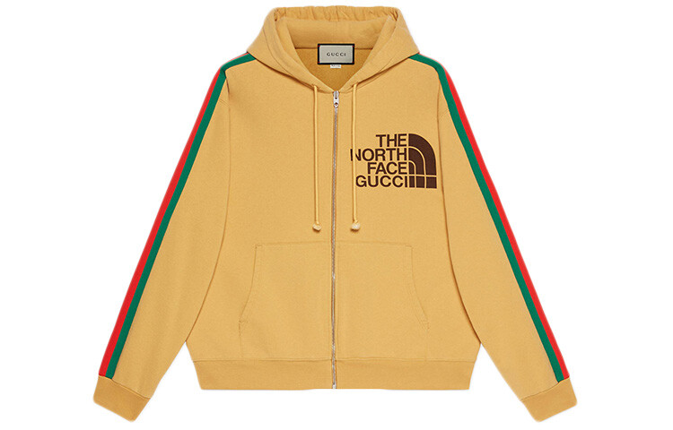 X The North Face Web Print Хлопковая толстовка Золотая Gucci, желтый
X The North Face Web Print Хлопковая толстовка Золотая Gucci, желтый