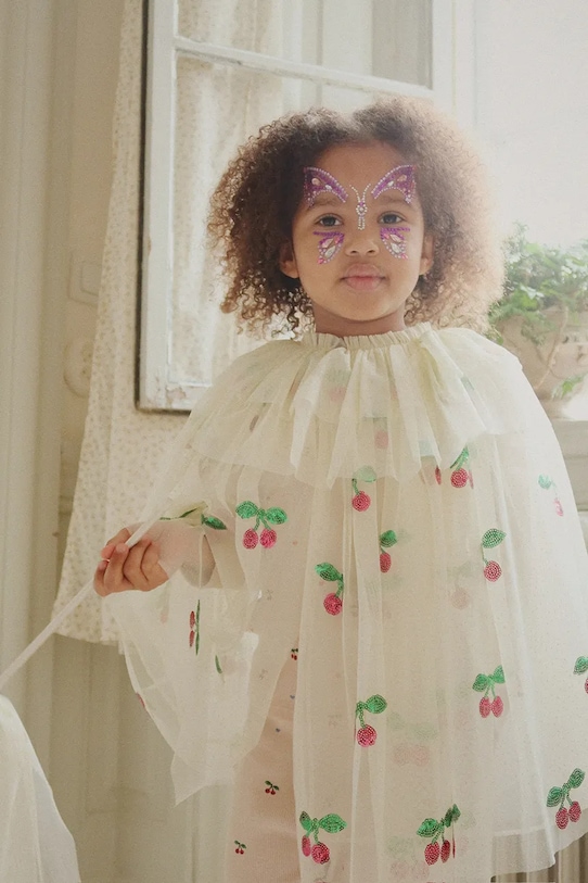 Детский костюм феи с блестками Konges Sløjd, бежевый
Детский костюм феи с блестками Konges Sløjd, бежевый