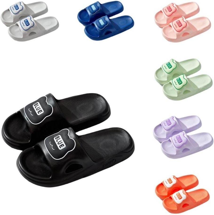 Женские тапочки ALBIVA с милым медвежонком, летние, мягкая подошва, нескользящие сандалии для дома и улицы, кавайные подарки для женщин и мужчин, черный
Женские тапочки ALBIVA с милым медвежонком, летние, мягкая подошва, нескользящие сандалии для дома и улицы, кавайные подарки для женщин и мужчин, черный