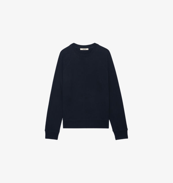 Хлопковая толстовка с длинными рукавами и вышитым логотипом Zadig&Voltaire, цвет encre
Хлопковая толстовка с длинными рукавами и вышитым логотипом Zadig&Voltaire, цвет encre
