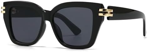 Солнцезащитные очки для женщин, большие размеры, в стиле ретро, для активного отдыха на природе, повседневные, для отпуска, путешествий, с защитой от УФ-излучения UV400 MTZJH, Black
Солнцезащитные очки для женщин, большие размеры, в стиле ретро, для активного отдыха на природе, повседневные, для отпуска, путешествий, с защитой от УФ-излучения UV400 MTZJH, Black