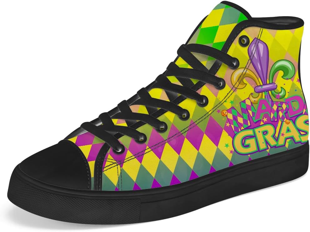 Высокие кеды на канве Carnival для мужчин и женщин, фиолетовые высокие кроссовки на шнуровке, повседневная обувь, подарки для папы и мамы Chebing
Высокие кеды на канве Carnival для мужчин и женщин, фиолетовые высокие кроссовки на шнуровке, повседневная обувь, подарки для папы и мамы Chebing