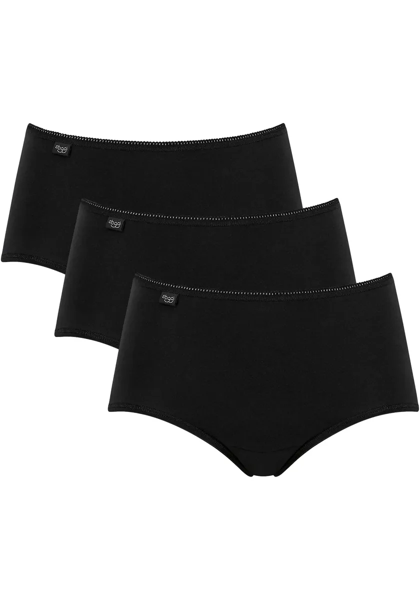Трусики миди sloggi "24/7 Cotton Midi C3P" (3 шт. в упаковке), с эластичным краем в виде "мышиного зуба", черный
Трусики миди sloggi "24/7 Cotton Midi C3P" (3 шт. в упаковке), с эластичным краем в виде "мышиного зуба", черный