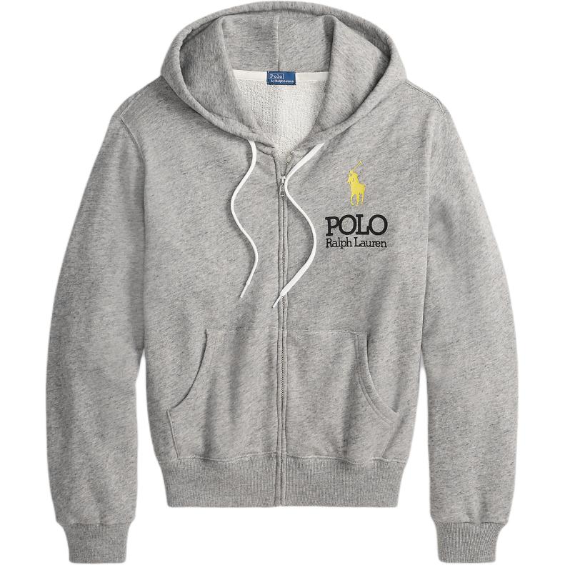 Поло худи на молнии Polo Ralph Lauren, серый
Поло худи на молнии Polo Ralph Lauren, серый