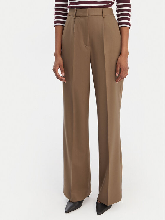 Брюки wide leg Timeless WW0WW48801 Tommy Hilfiger, бежевый
Брюки wide leg Timeless WW0WW48801 Tommy Hilfiger, бежевый