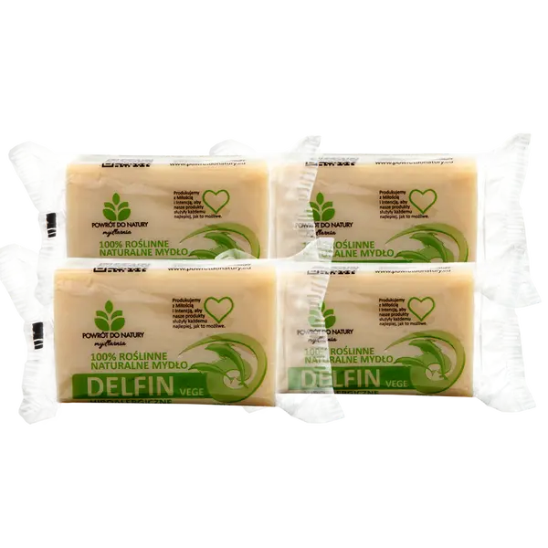100% натуральное мыло дельфиновое на растительной основе, гипоаллергенное, 4 шт. Powrót Do Natury
100% натуральное мыло дельфиновое на растительной основе, гипоаллергенное, 4 шт. Powrót Do Natury