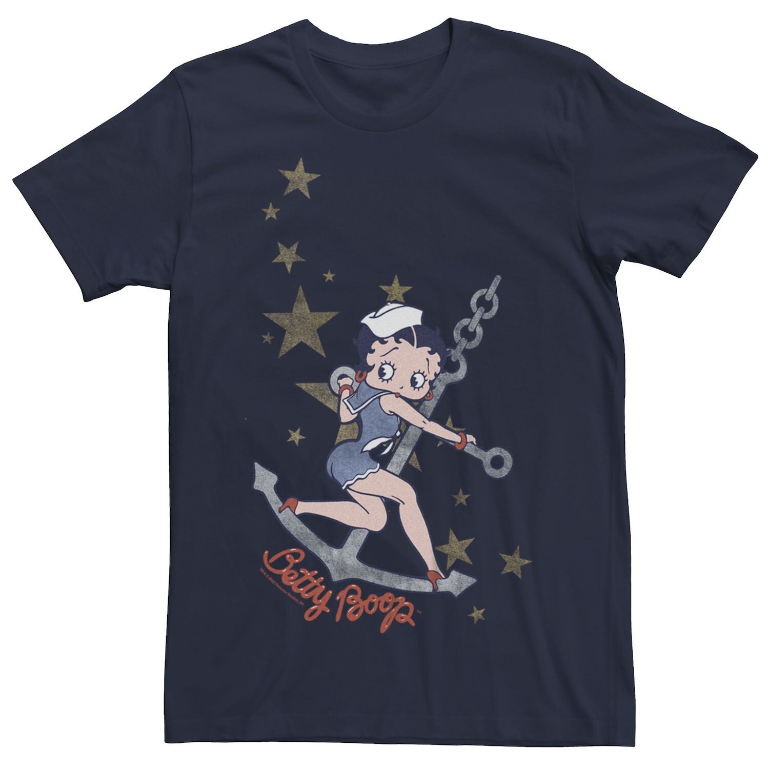 Детская футболка с рисунком Betty Boop Sailor Anchor Stars Licensed Character
Детская футболка с рисунком Betty Boop Sailor Anchor Stars Licensed Character