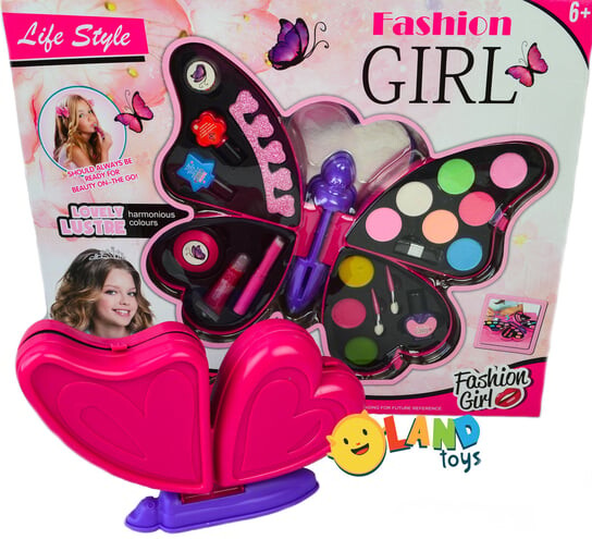 Набор для макияжа Butterfly Cosmetics, Lt231 Landtoys
Набор для макияжа Butterfly Cosmetics, Lt231 Landtoys