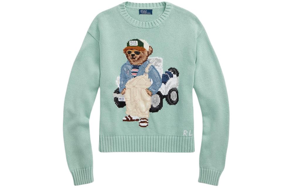 SS24 Вязаный свитер Women's Celadon Polo Ralph Lauren, Celadon
SS24 Вязаный свитер Women's Celadon Polo Ralph Lauren, Celadon