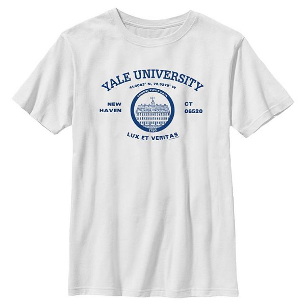 Футболка с принтом Yale New Haven Connecticut для мальчиков 6-20 лет Licensed Character
Футболка с принтом Yale New Haven Connecticut для мальчиков 6-20 лет Licensed Character