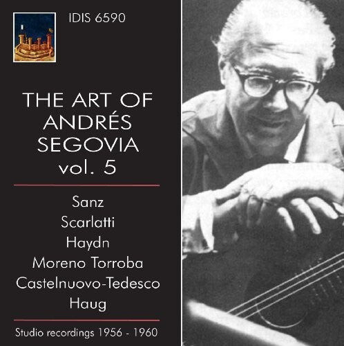 CD диск Castelnuovo-Tedesco: Art of Segovia 5
CD диск Castelnuovo-Tedesco: Art of Segovia 5