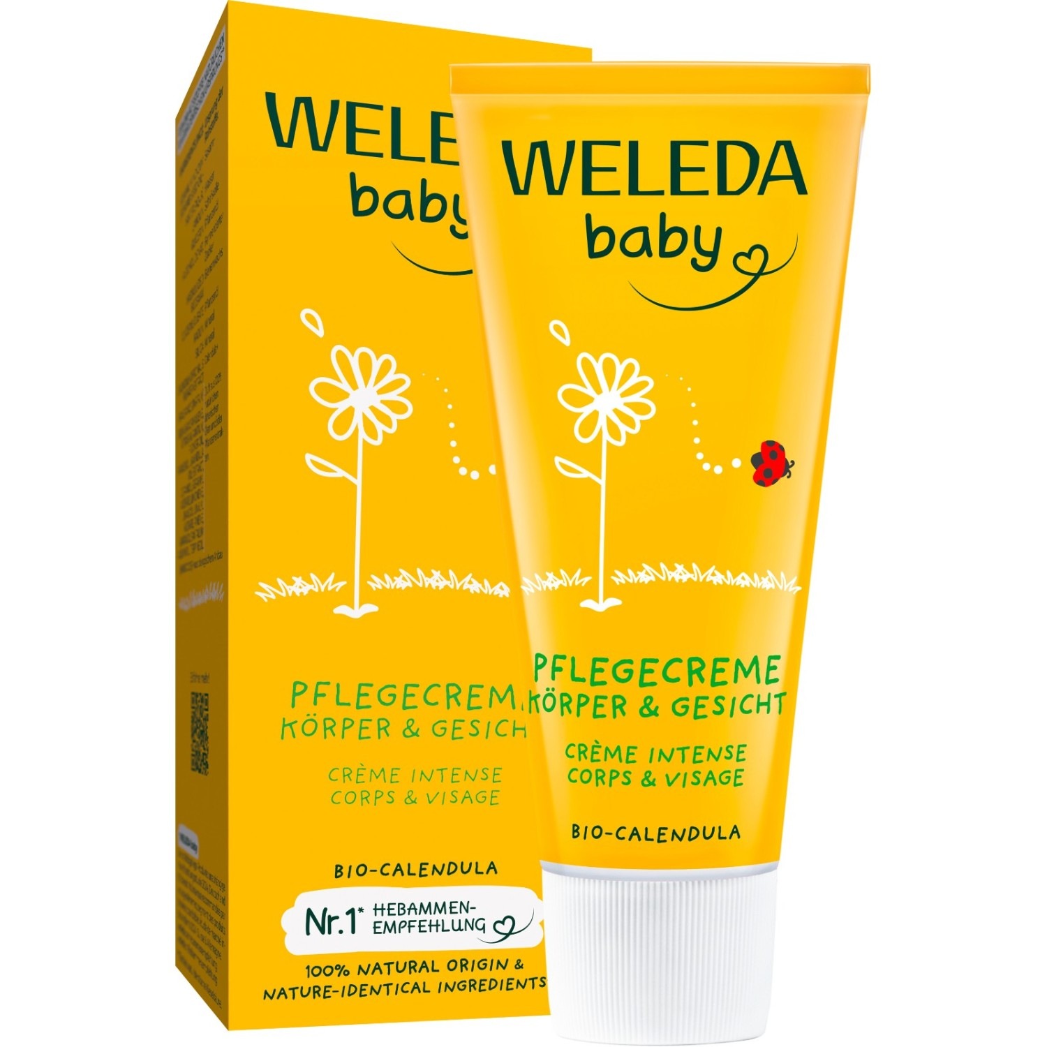 Крем для тела calendula pflegecreme körper & gesicht Weleda, объем 75 мл
Крем для тела calendula pflegecreme körper & gesicht Weleda, объем 75 мл